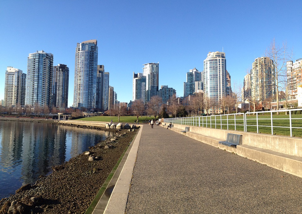 several condos